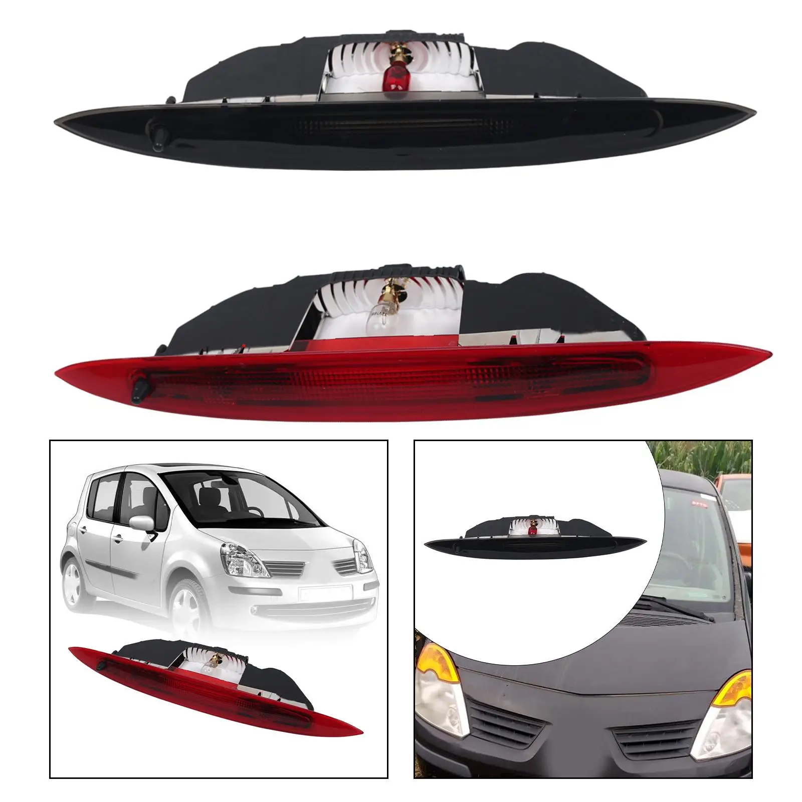 

8200219415 High Level Brake Light Sturdy Accessories Easy Installation Replace Parts Stop Light Tail Lamp for Modus