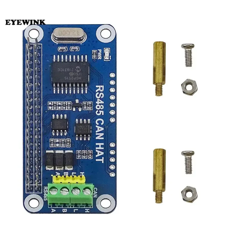 Raspberry Pi Zero/Zero W/Zero WH/2B/3B/3B+, 온보드 CAN 컨트롤러: MCP2515,485 트랜시버: SP3485용 Waveshare RS485 CAN HAT,