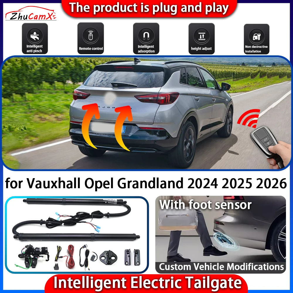 

Smart Powered Tailgate System for Vauxhall Opel Grandland 2024 2025 2026 Automatic Intelligent Electric Trunk Lift Control Kit