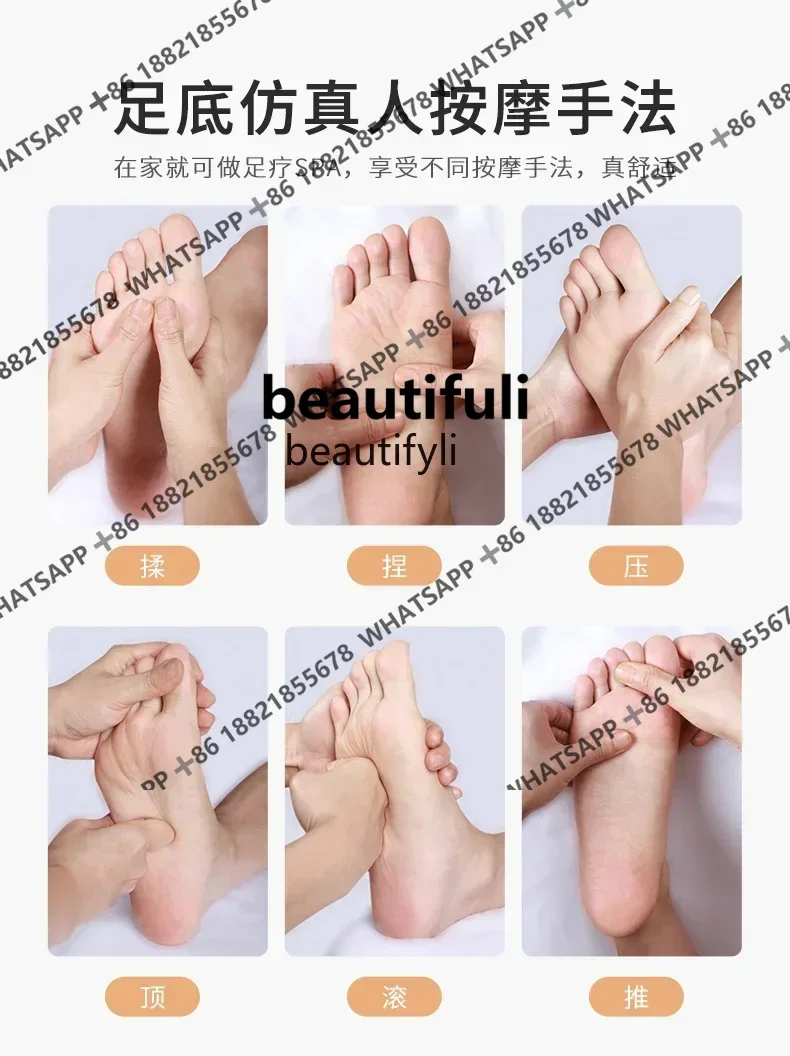 Holographic Energy Health Foot Bath Bucket Massage Heated Sweat Steam Bucket Household Foot Therapy Deep Bucket