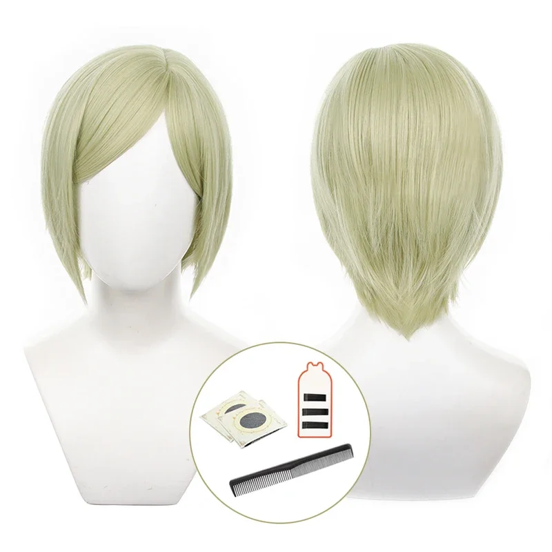 

FC6HOLOUN Jujutsu JJK Anime Nanami Kento Cosplay Wig Rose Net Synthetic Fiber Adjustable Size Halloween Christmas Party @ FC8!
