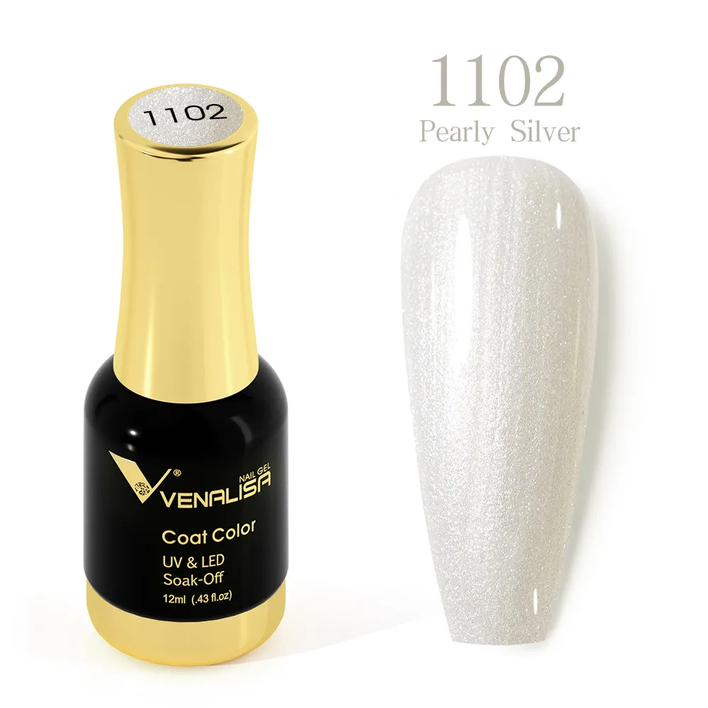 VENALISA 12 ml Fabulous Pink Nails Kristalllack CANNI Nail Art Glitzer Perlendiamanten Soak Off Platinum UV LED Gel Nagellack