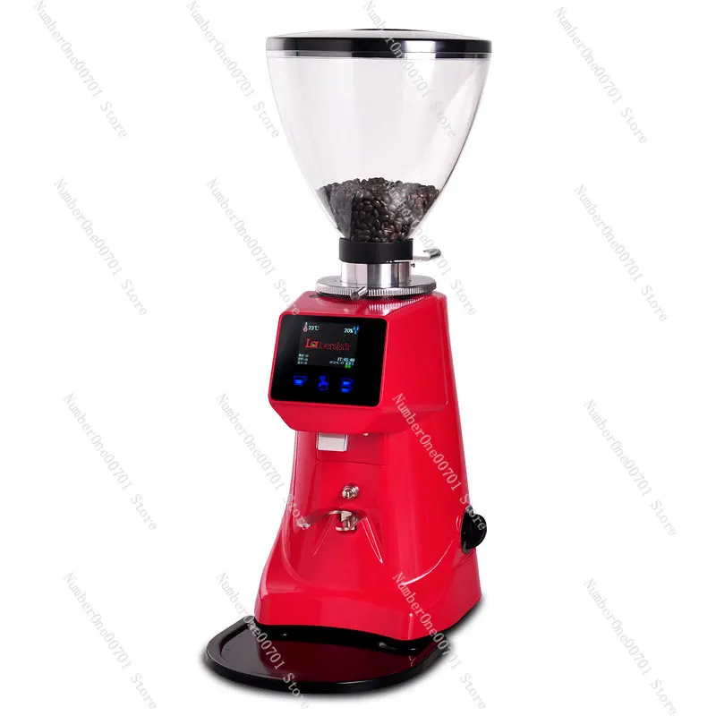 

Coffee Grinder Commercial Electric Italian Quantitative Grinder Touch Screen Manual Electronic Control Coffee Bean Grinder