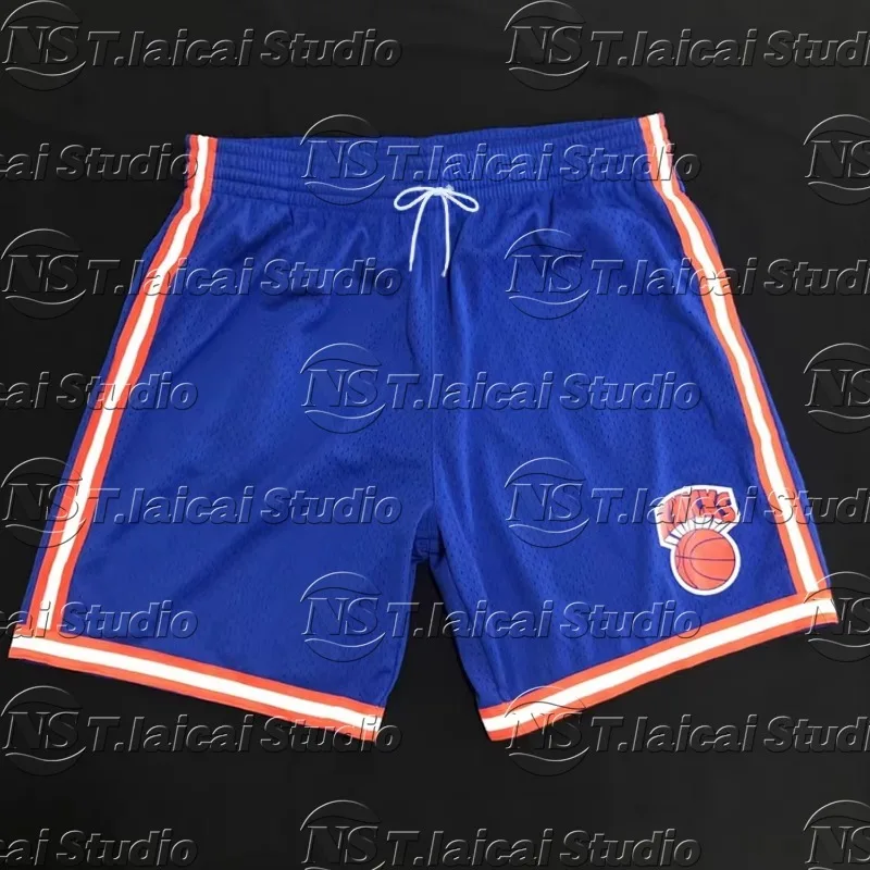 

2025 Vintage Knicks Ewing Prerell Plus Size Jersey Retro Basketball Pants Girls Boys Men 3D Print Fitness Workout Shorts MOTO