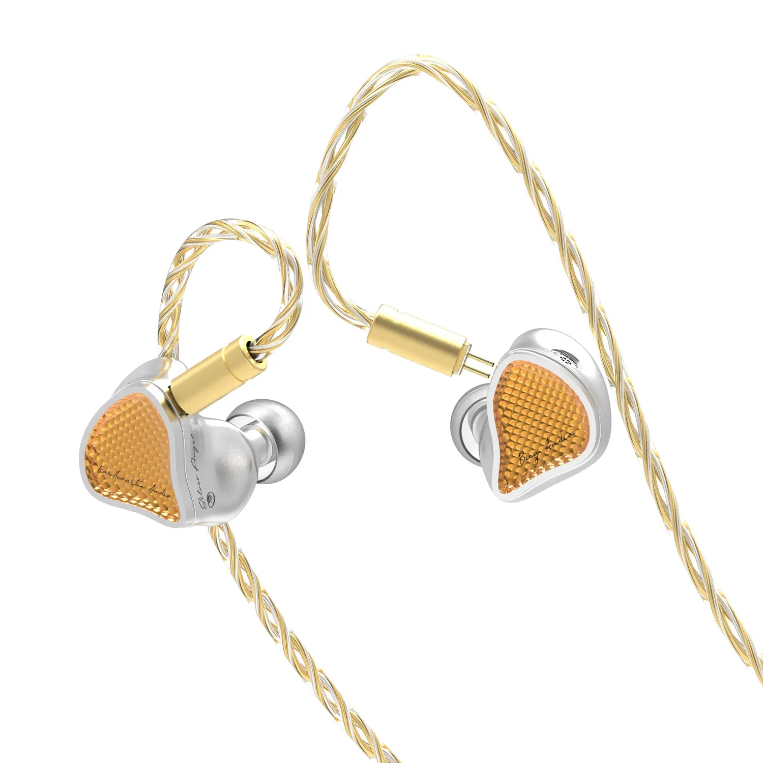

EarAcoustic Audio SPA&Bug Audio HiFi in Ear Co-branded 11.4mm DD Hybrid Drivers IEMs Wired Earphones Monitor Headphones