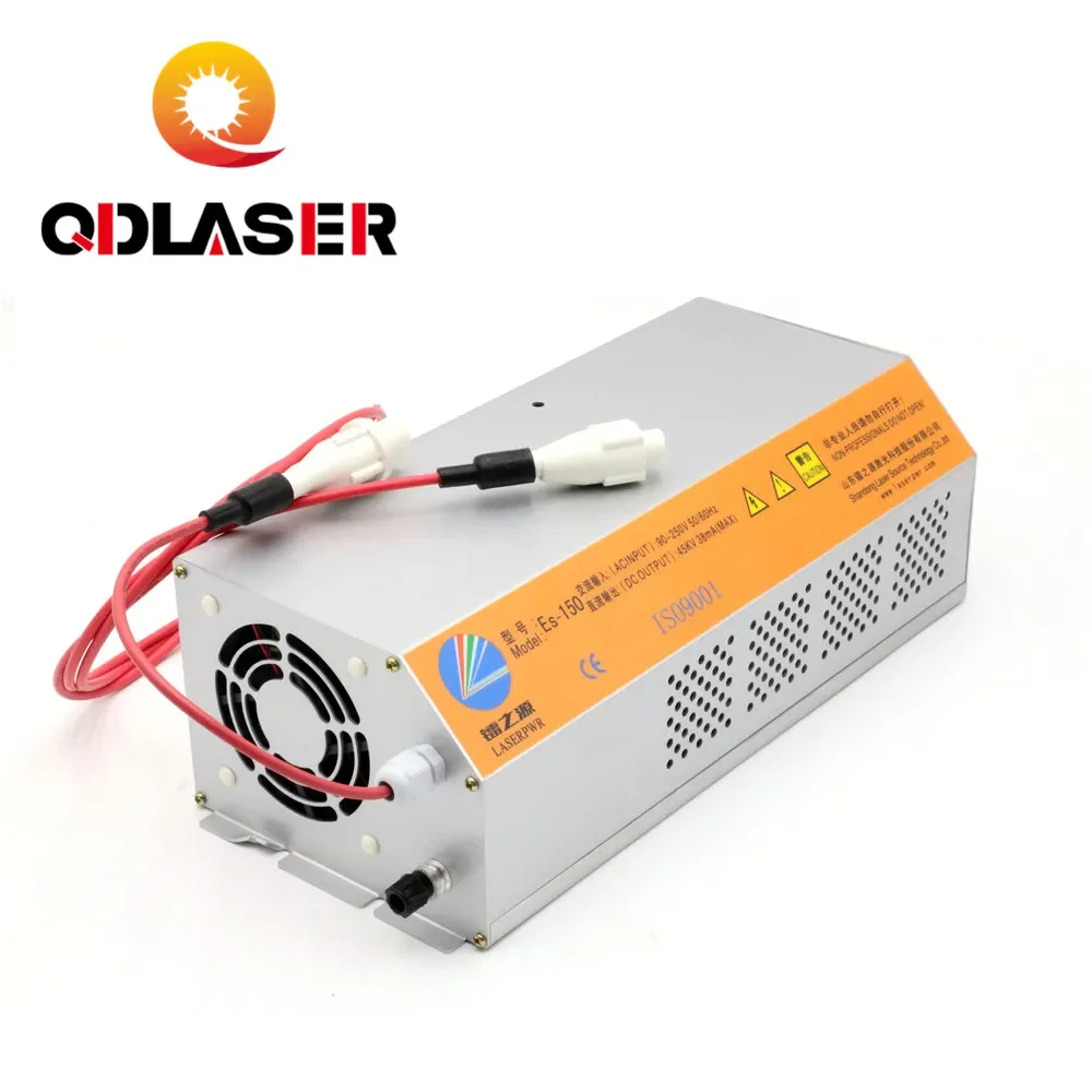 QDLASER 150-180W CO2 Laser Power Supply for CO2 Laser Engraving Cutting Machine HY-Es150 ES150 Es Series