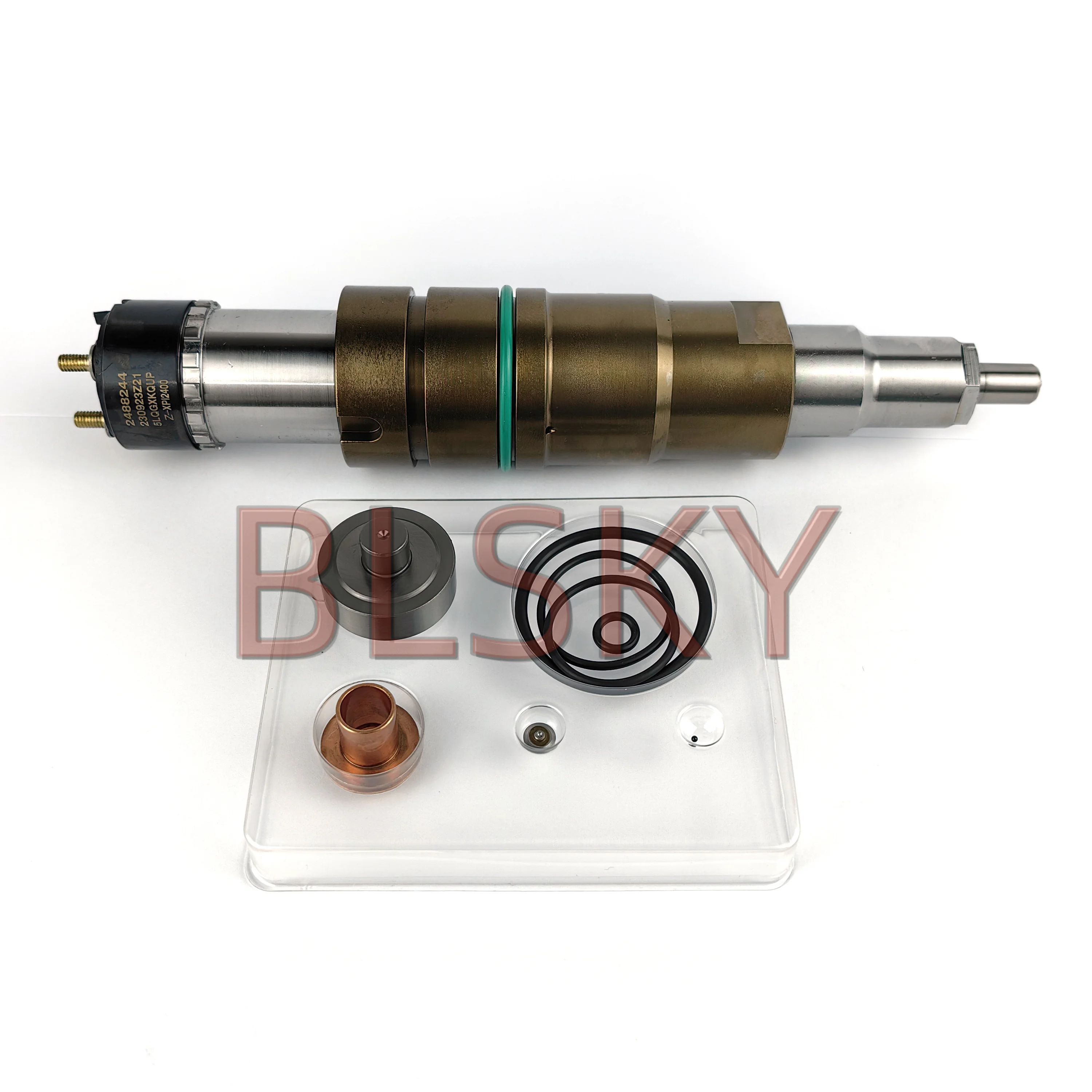 XPI Injector Overhual kit With Control Valve And Copper Washer For  2488244 272544 2088660 1881565  2897320 2031835 2057401