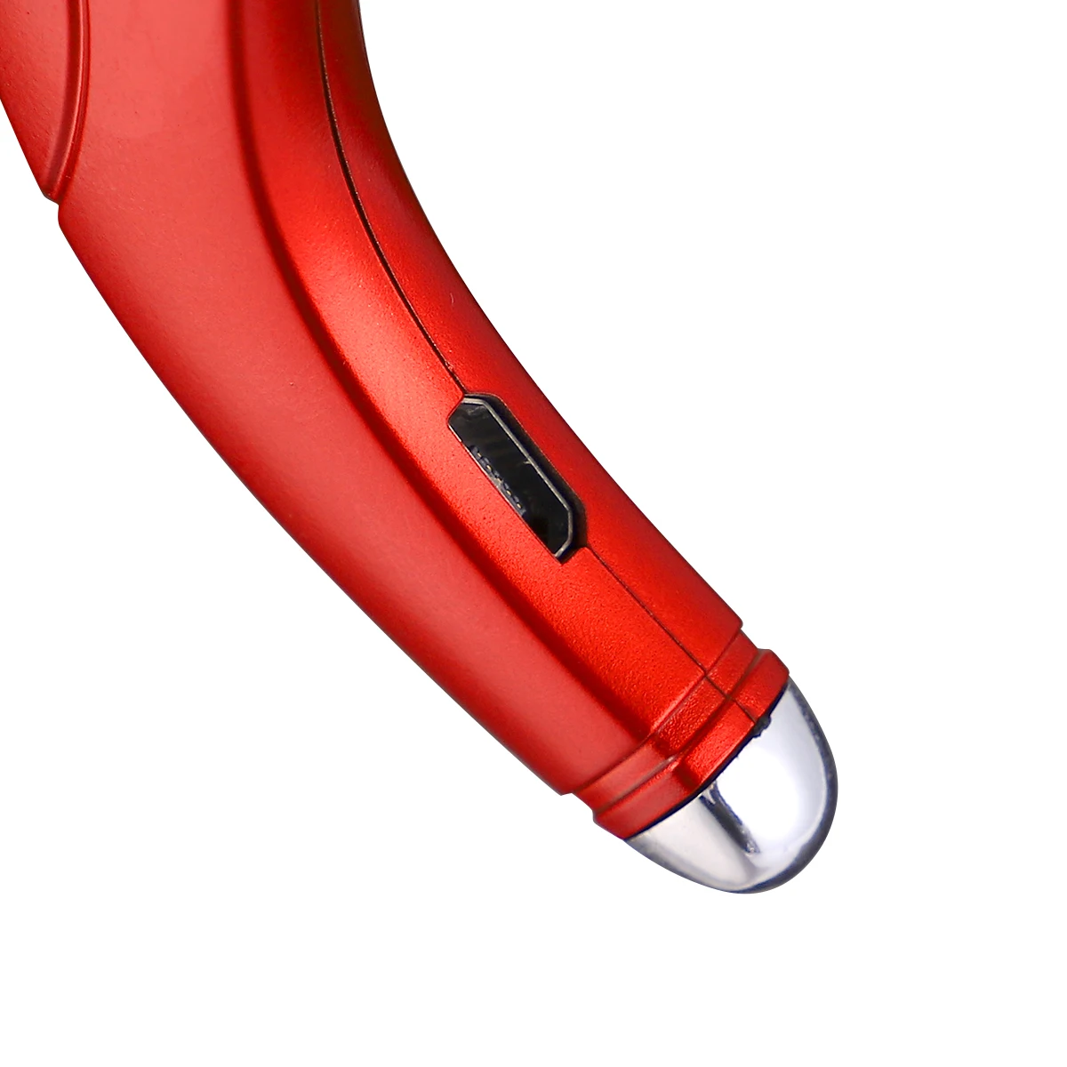 

1pc Waterproof Earbuds Wireless Bone Conduction Earphones Red Ipx5 Sweatproof Sports Driving Free