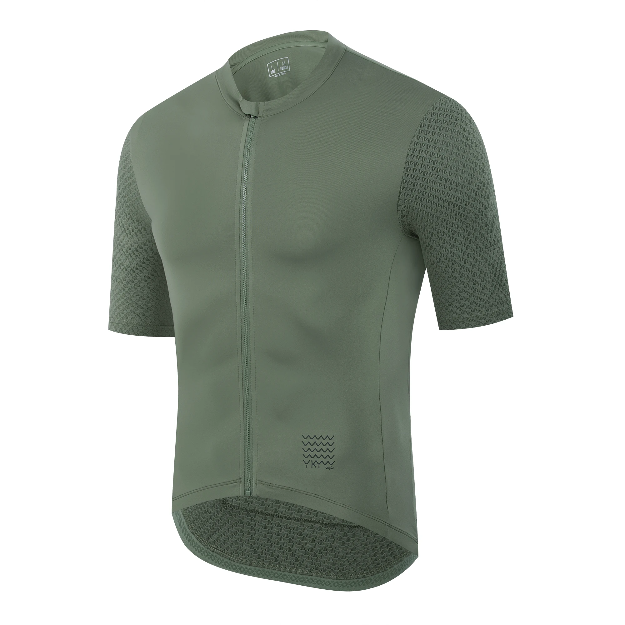 YKYW Sommer Herren Pro Radsport-Trikot Kurzarm Schnelltrocknend Hochelastisch Atmungsaktiv MTB Rennrad Outdoor Fahrradbekleidung – Detail 18