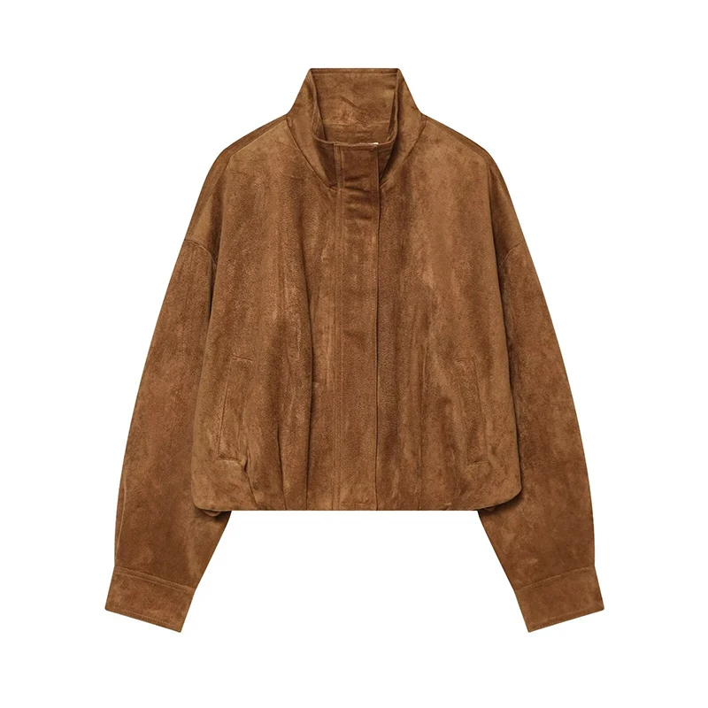 Jackets Women's Autumn Coats 2026 New Chic Loose Short Jackets Women's Fashion Leisure Travel Street Warm Youth Long Sleeve Coat