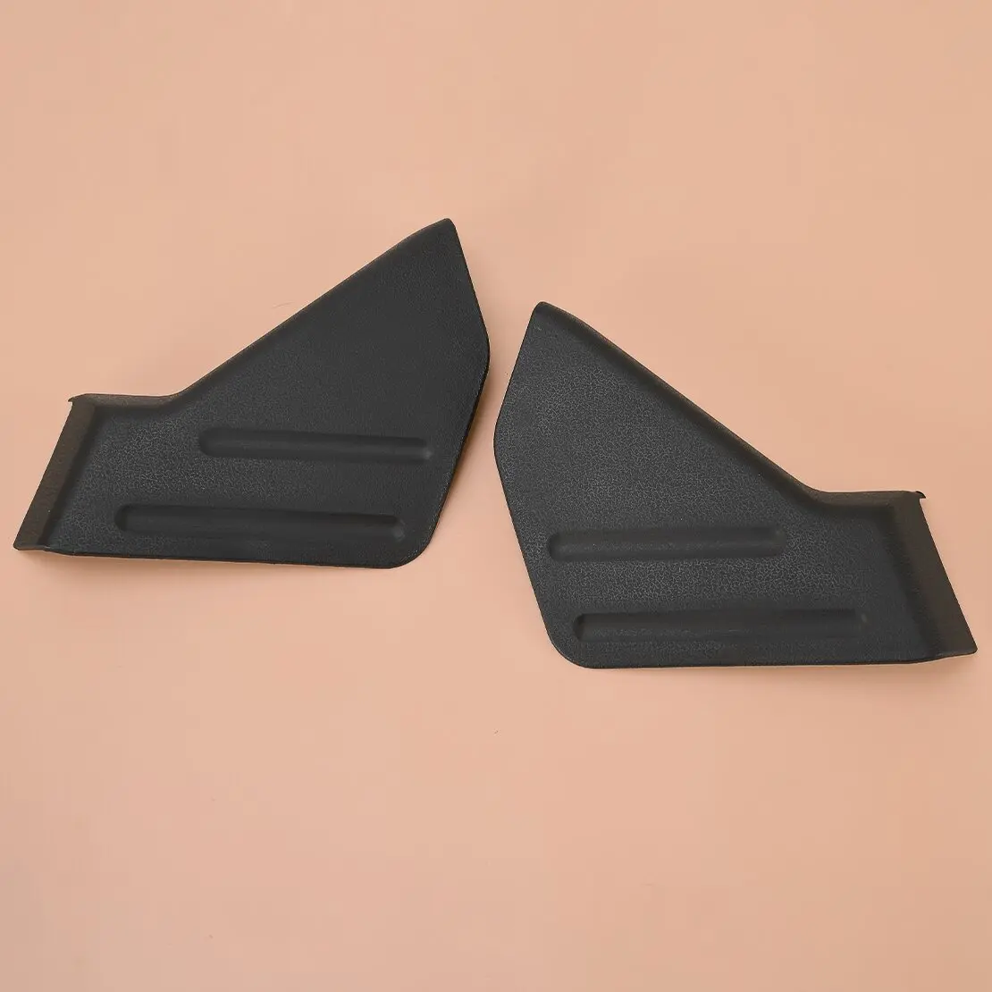 

9L3Z-1661693-CA 9L3Z-1661692-CA Seat Trim Cover Panel Front Left +Right Driver Passenger fit for Ford F-150 2009-2014 Black ABS