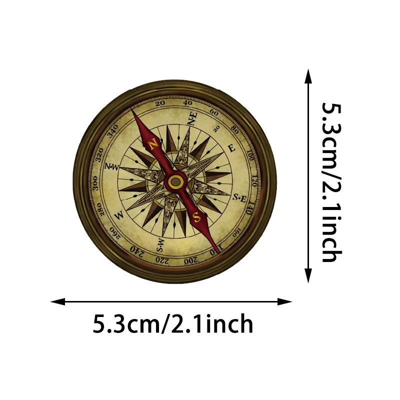 50 SZTUK Vintage Mapa Świata Podróż Naklejki PVC Estetyczna Dekoracja Scrapbooking Butelka na Wodę Gitara Notatnik Naklejki Zabawki dla Dzieci Prezent