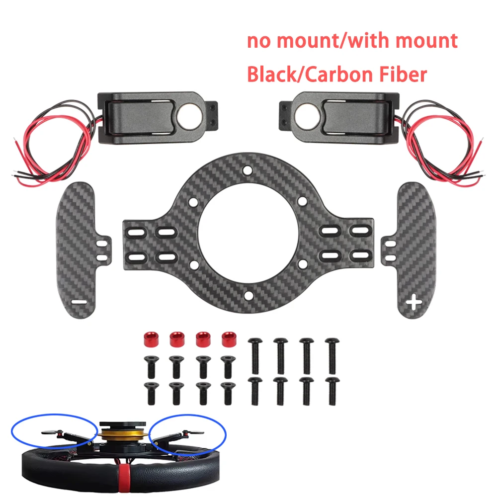 Palettes de changement de volant de Simulation de course, pagaies magnétiques pour Logitech 923 G29 G27 G25 G920 pour Thrustmaster