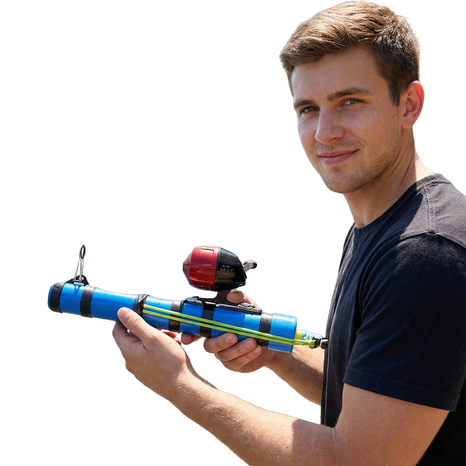 

Инструмент для пусковой установки приманок, многоцелевые точные пусковые удочки для приманок, компактный держатель удочки для активного отдыха, путешествий