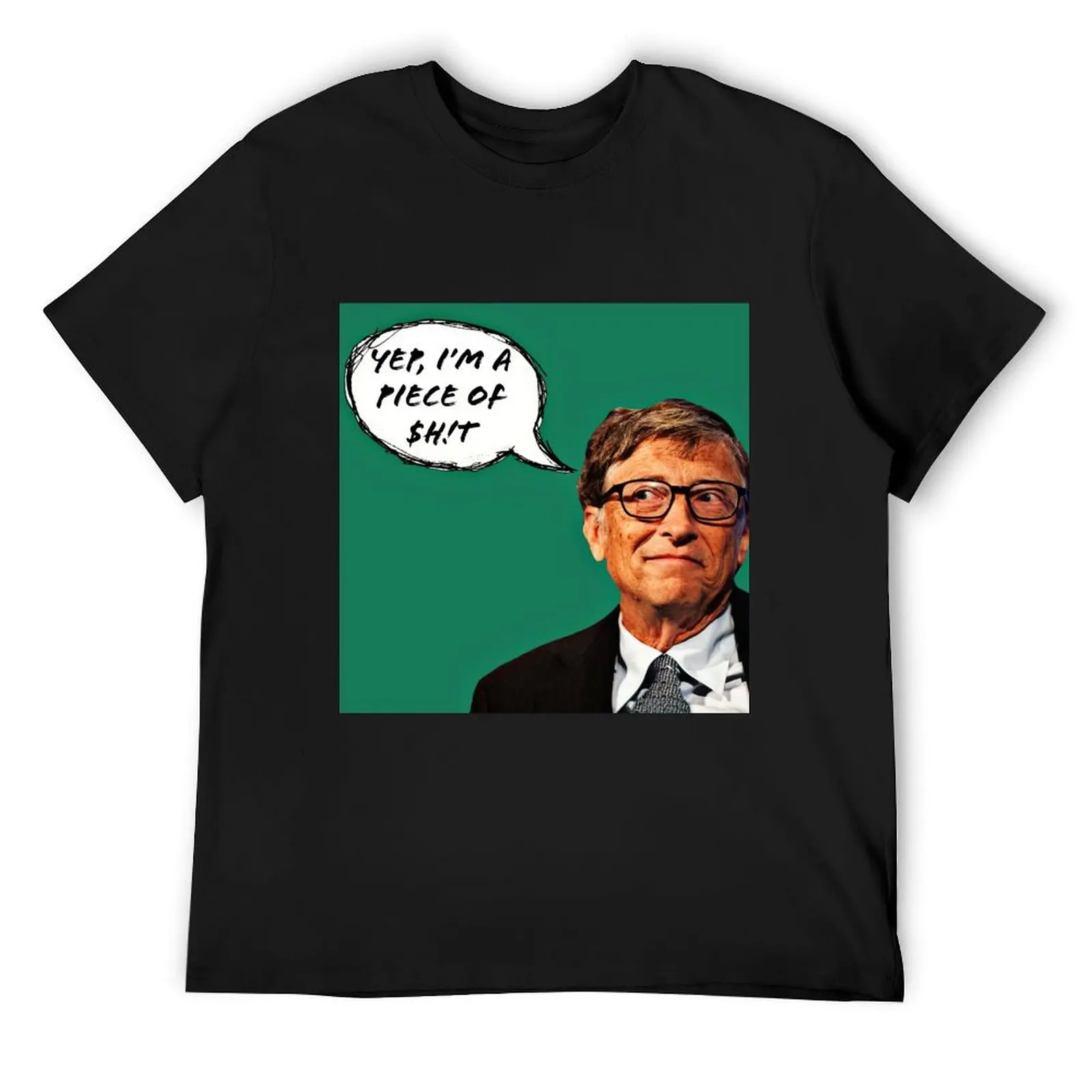 Bill Gates Truth T-Shirt tees anime clothes kawaii clothes mens t shirts