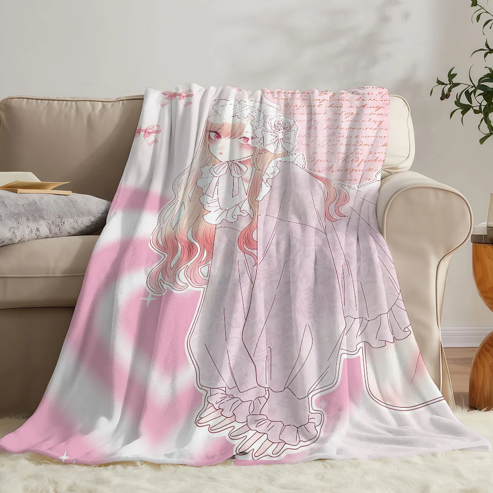 Marin Kitagawa Anime Blanket Soft Warm And Thick Perfect For Bedroom Living Room Bed Sofa Camping Picnic Office Gift