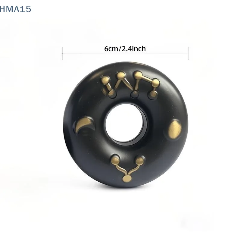 【YA】Vintage Meditation Hand Bell Portable Calm Tone Collectible Percussion Instrument for Yoga Studio Meditation Room Gift