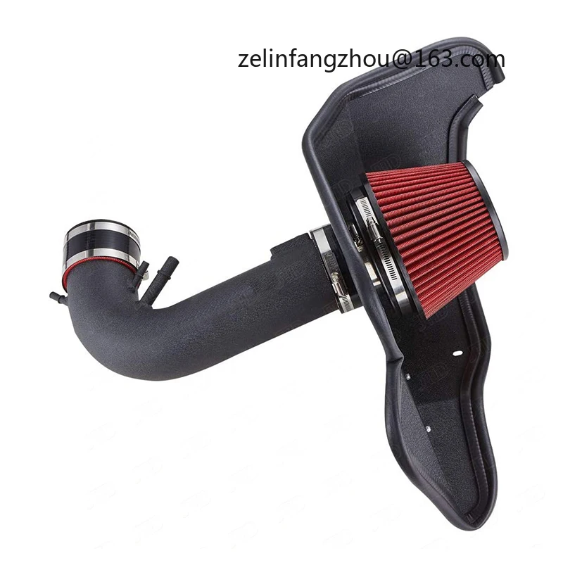 JTLD FD-013 Cold Shield Intake System Kit For Ford Mustang GT 5.0L V8 2015-2017