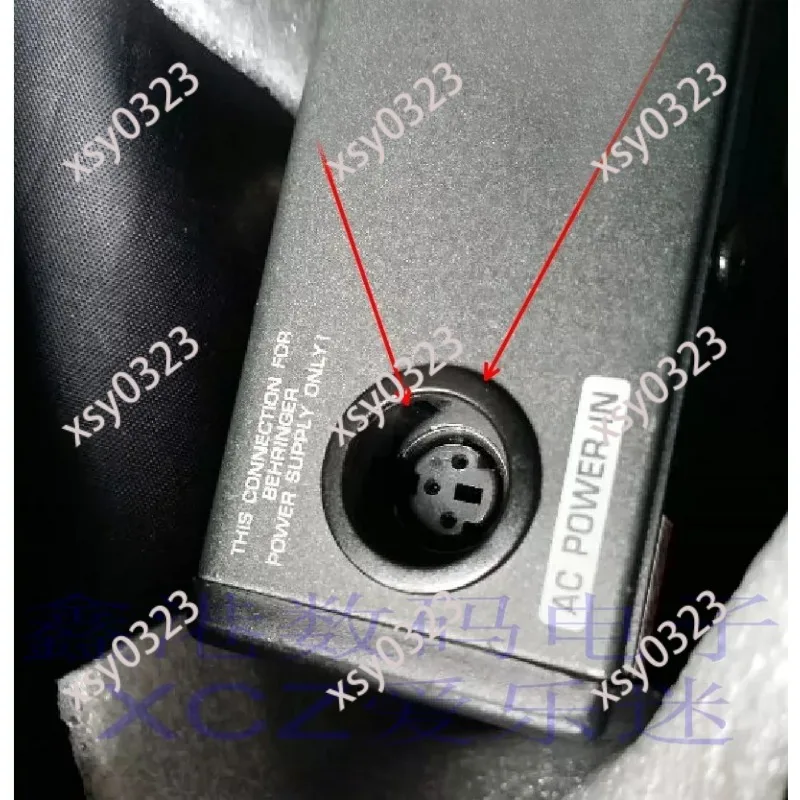 UB XENYX Series Mixer Power Supply round Port 3-Pin Cord for 502 802QX 1002 1202USB 1202SFX Models