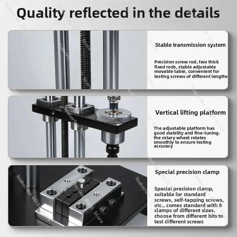 Industrial Bolt & Screw Torsion Breaking Force Tester, Fastener Strength Performance Testing Machine