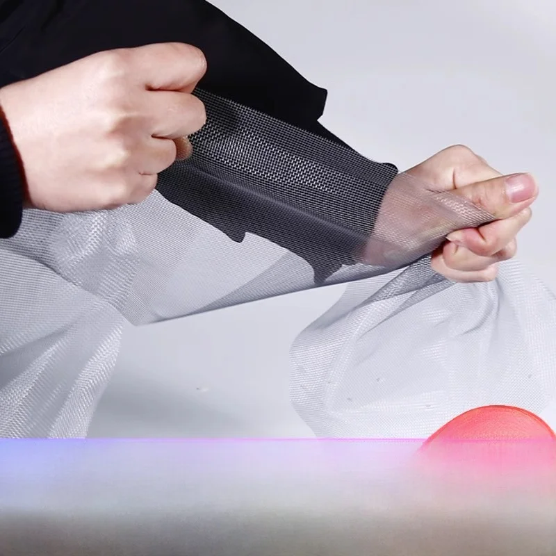 Mosquitera autoadhesiva, protección de ventilación transparente, Invisible, transpirable, pantalla de ventana para dormitorio, uso doméstico