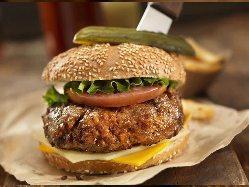 LIJAYO Round Burger Patty Press Machine Chicken Beef Pie Hamburger Making Mold Kitchen Tools