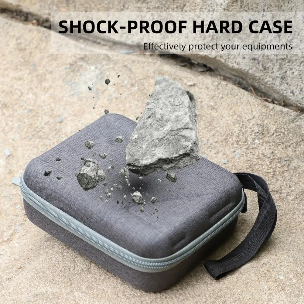 Protective Storage Bag  Practical Mesh Pocket Lightweight  Hard Case Protective Handbag Smartphone Gimbal Carrying Case