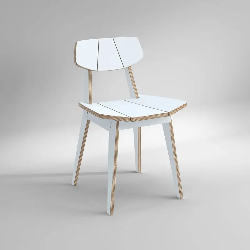 

Modern Minimalist Design Wooden Restaurant Side Chairs for Dining Room for Kitchen Use