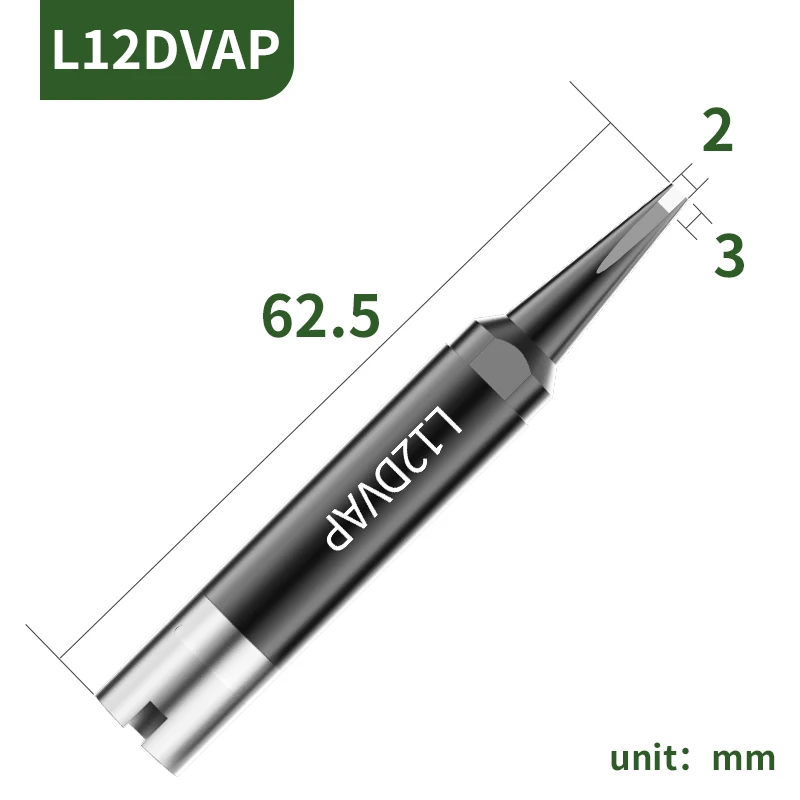 ZHZZ Factory L Series Soldering Iron Tips L12DVAP L13DVAP L16DVAP Welding Tip Heating Nozzle  For Unix Soldering Robots Machine