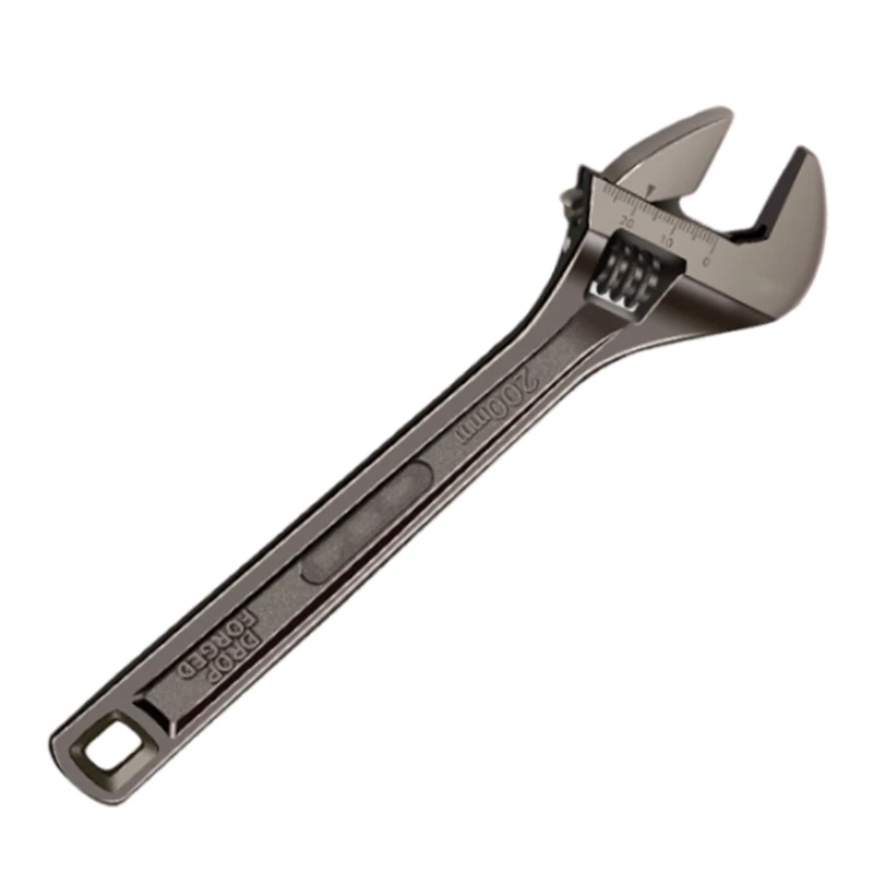 8/10/12/15/18inch Standard Adjustable Spanner Monkey Wrench Plumbers Wrench Tool Household Maintenance