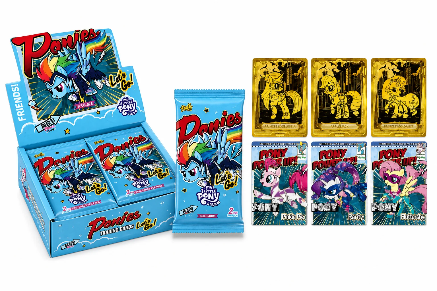 KAYOU Official My Little Pony Friendship Forever Trading Cards Wave 7 Fun Shadow Pack Full Box Authentic Collectible Card Game