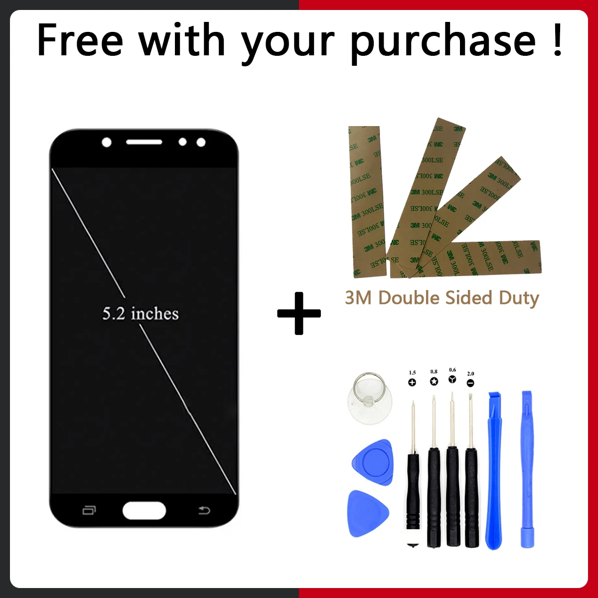 For SAMSUNG Galaxy J5 2017 J530F SM-J530F J530 LCD Display Touch Screen Digitizer J530 Display For Galaxy j5 Pro lcd