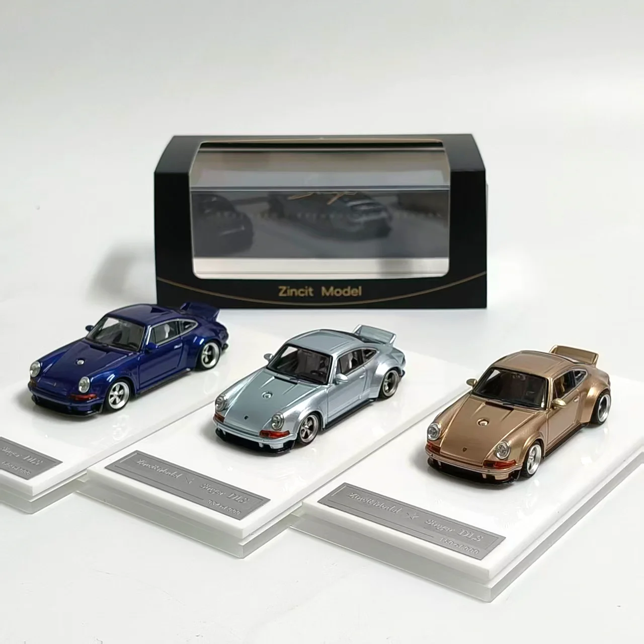 Diecast ZM 1:64 Scale Porsche 911 Singer Alloy Car Model