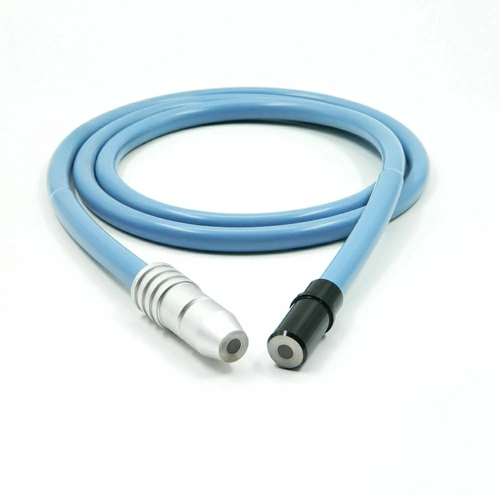 Medical Surgery 1300mm Fit D.F. Vasconcellos Interface Cold Light Source Microscope Microscopy Optical Fiber Cable Customized