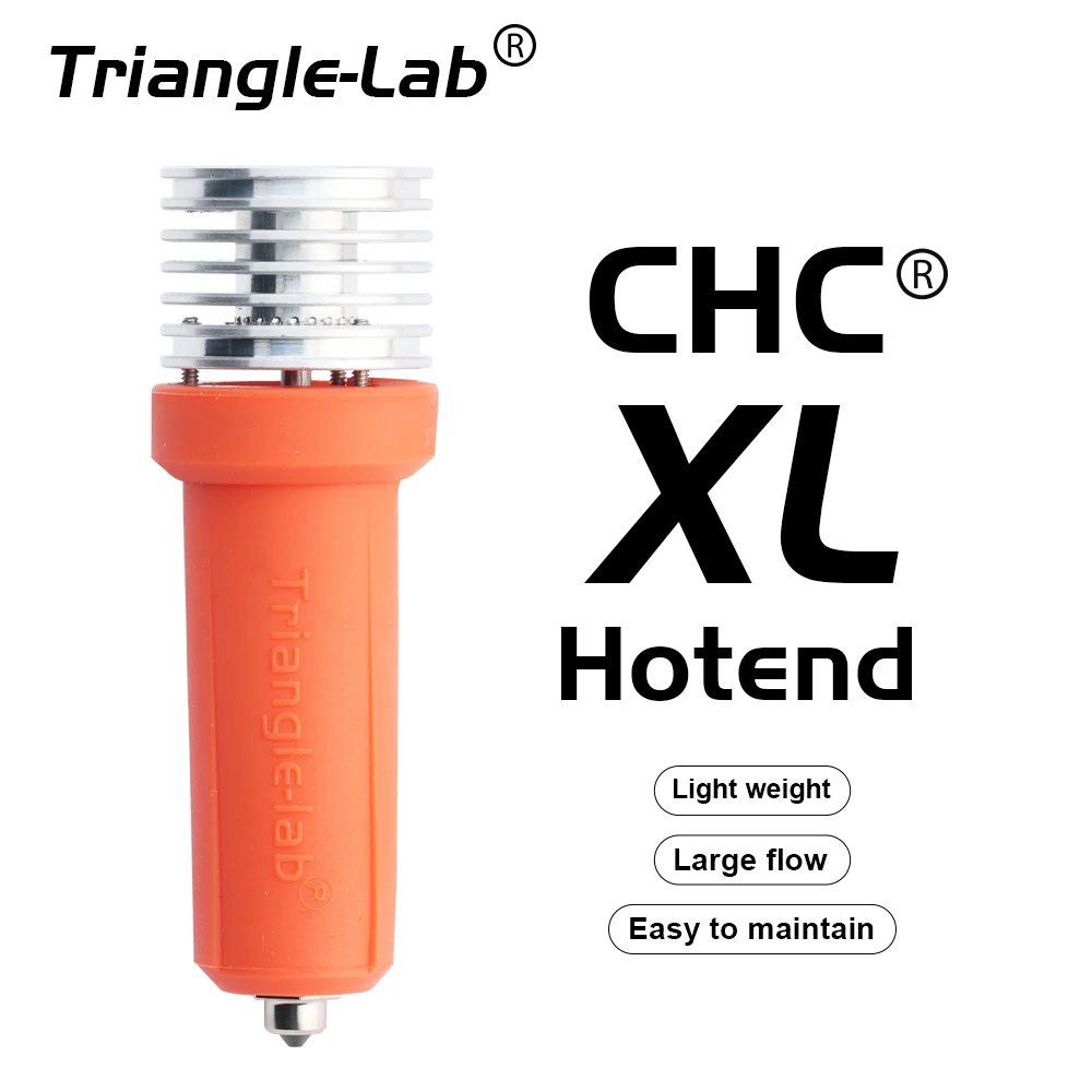 trianglelab CHC® XL HOTEND HIGH Performance high flowrate high speed wear-resistant FDM hotend Compatible carbon fiber VORON 3D