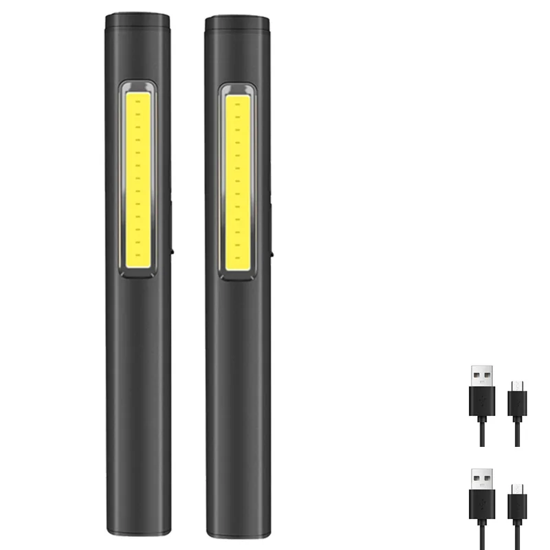KDULIT Mini LED Keychain Flashlight Black 7