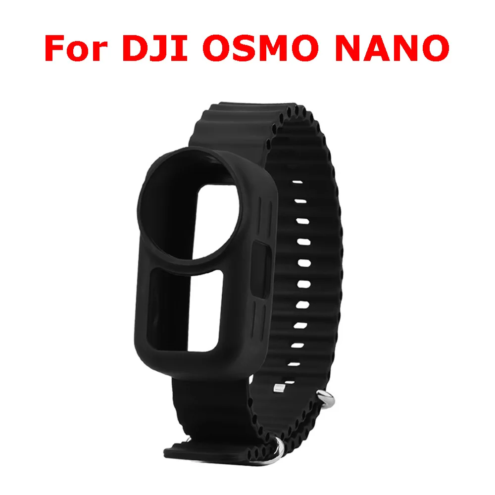 

For DJI OSMO NANO Silicone Expansion Strap Universal Pet Tracking Strap Protective Case Wristband Accessories