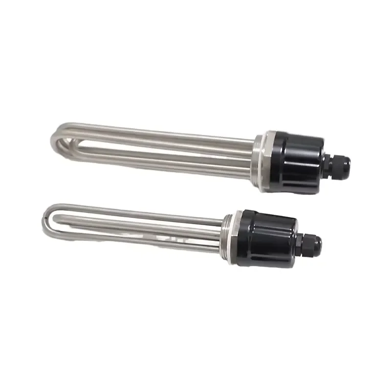 220V 380V DN50 Industrial Electric Heating Tube Immersion Heater for Air Energy Water Tank Factory Use High Efficiency DN50