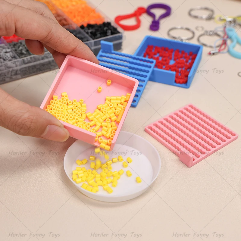 3D Printed 2.6mm Mini Fuse Beads Picking Tray Crafts Beading Supplies Efficient DIY Bean Art Tool Gift for Iron Bead Lover