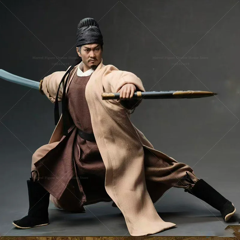 

T-022 1/6 Scale Virtual History Fiction Water Margin Coward Male Yang Xiong 12-inch Full Set Action Figure Soldier In Stock