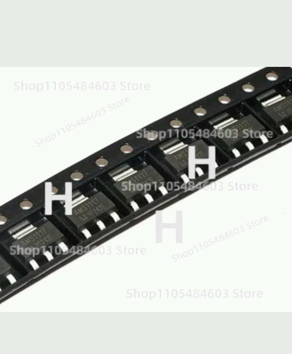 FTDW 10PCs AMS1117 LM1117 5.0V 1A Voltage Regulator SOT223