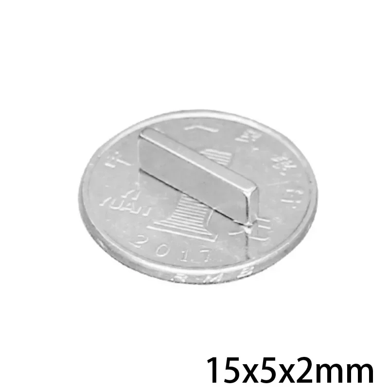 15x5x2 mm Strong Magnet 15mm X 5mm X2mm For Home Refrigerators, Offices DIY 15x5x2mm Small Block Magnet 15*5*2 mm