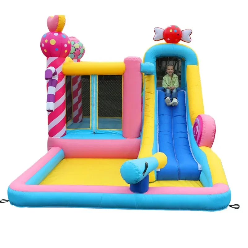 

Children's inflatable castle indoor family slide sprinkler jumpers indoor and outdoor naughty Castle kindergarten trampoline