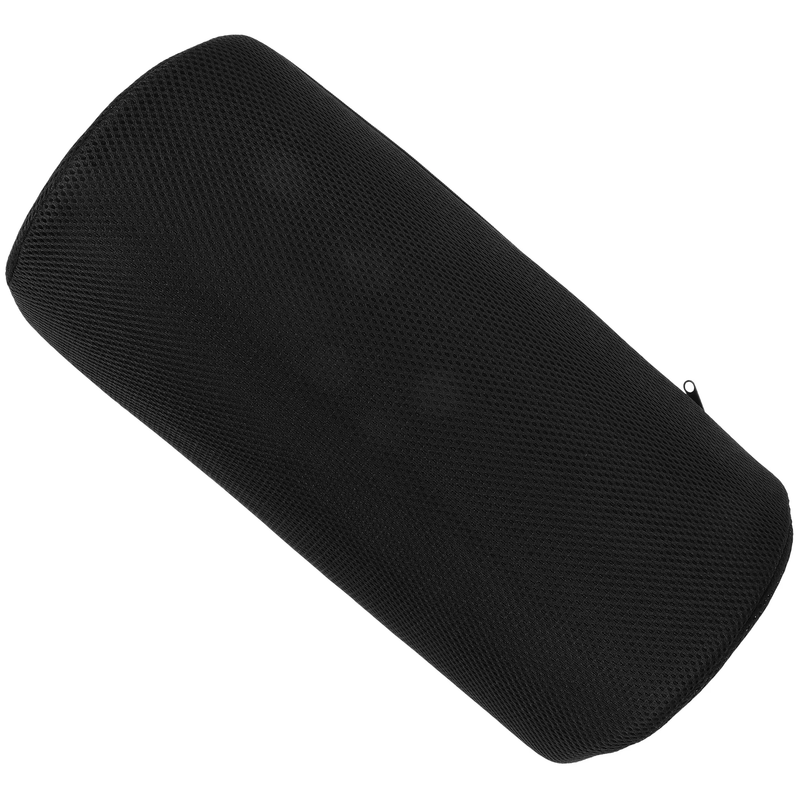 

Elevated Leg Wedge Foot Pillow Black Mesh High Rebound Knee Pad Office Leg Support Bolster Pillows Under Knees Sleeping