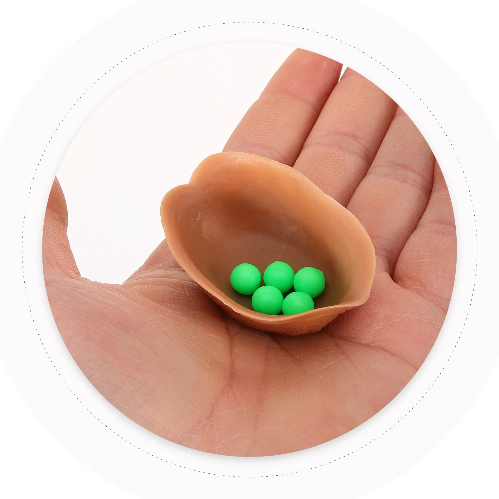 

3 Walnut Shell Trick Set 5 Balls Lightweight Perfect for Fun Kill Time and Intelligence Development Shell Trick