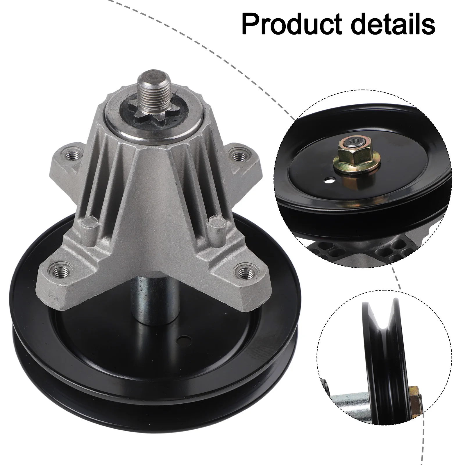 

Для шкива трактора для газона в комплекте. Газонокосилка. Уход за газоном. Как показано. Комплексная замена. Улучшенная производительность кошения.