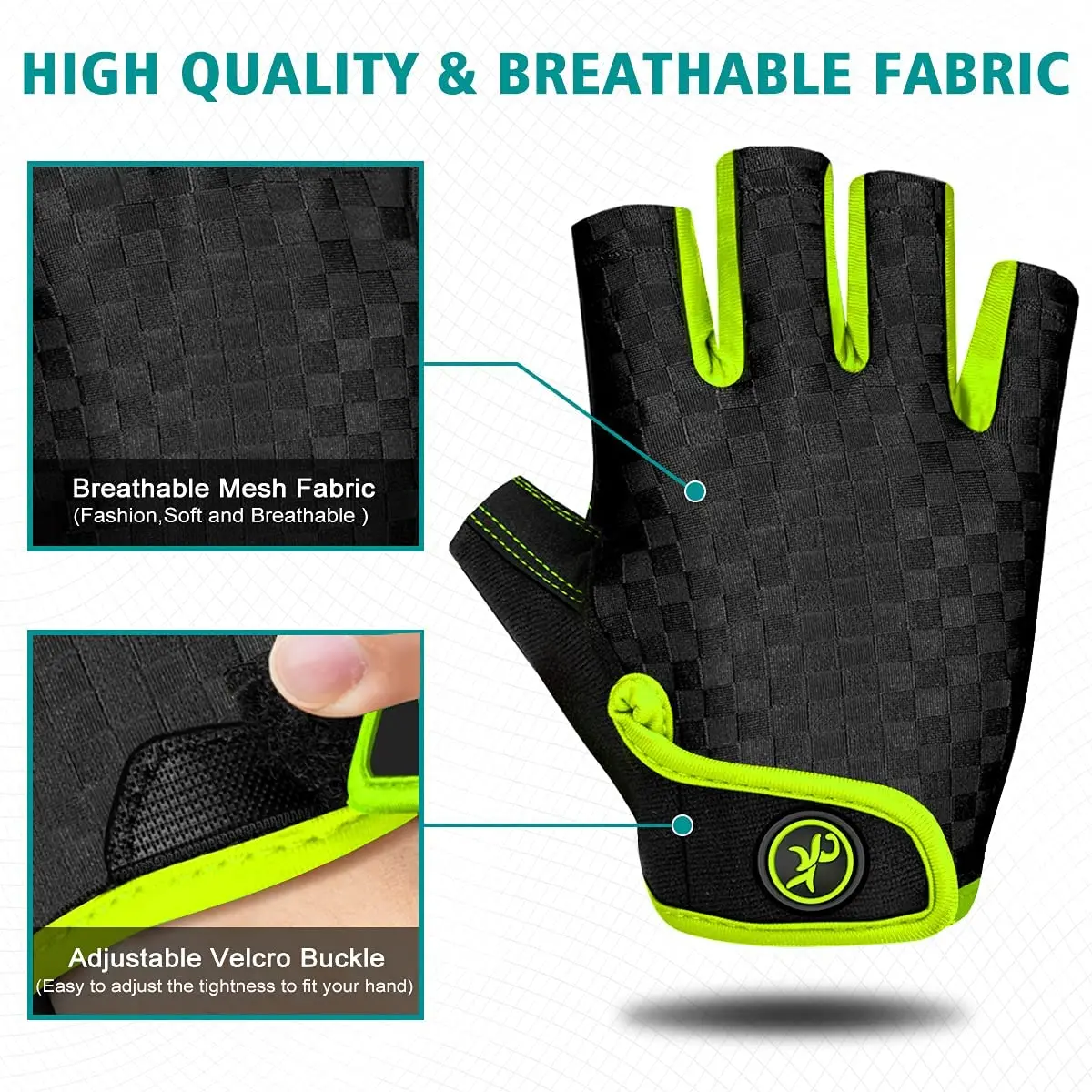 Thumbnail 3 - #30 Gel Padded Cycling Gloves Discount Picks