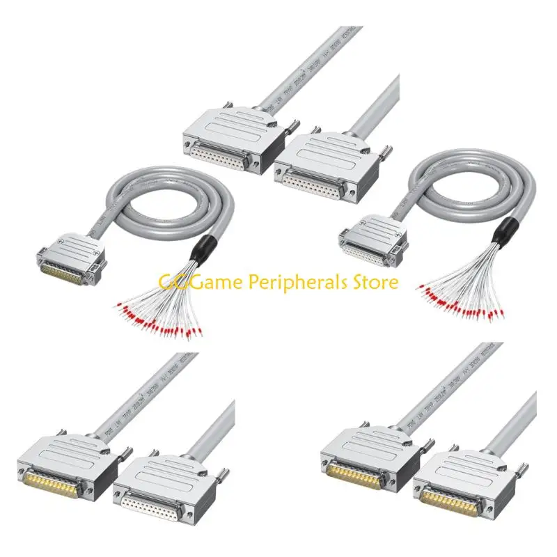 U55B Heavy Duty DB25 RS232 25Pin Extension Cable Male to Female Converter Industrial