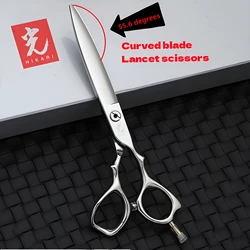 Japan HIKARI barber scissors 6.2 inch willow leaf scissors VG10 material clam blade technical scissors Sharp and wear-resistant