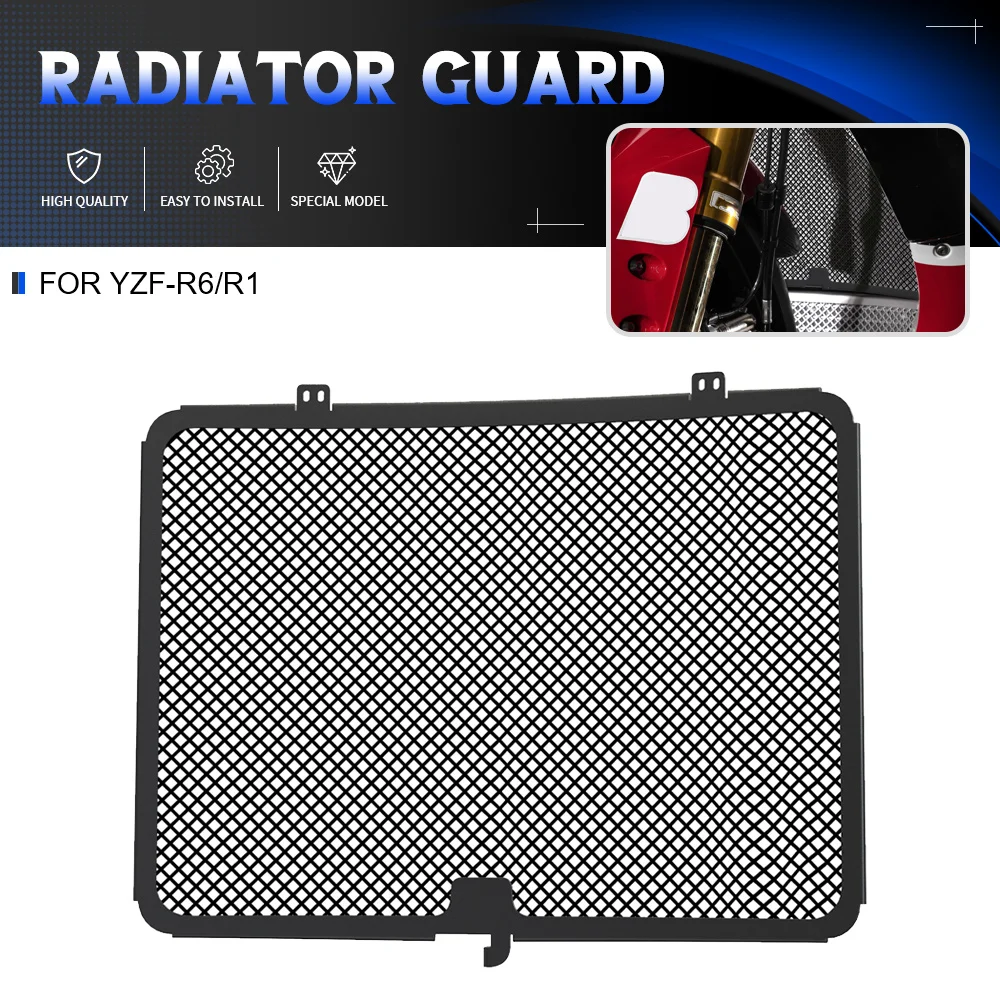 

Motorcycle Radiator Guard Grille Cover Protection For Yamaha YZF-R6 YZFR6 YZF R6 2006-2014-2015-2016 Accessories YZFR1 2007 2008